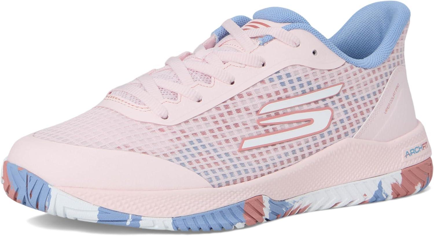 imageSkechers Womens Viper Court Pro Pickleball SneakerLight Pink