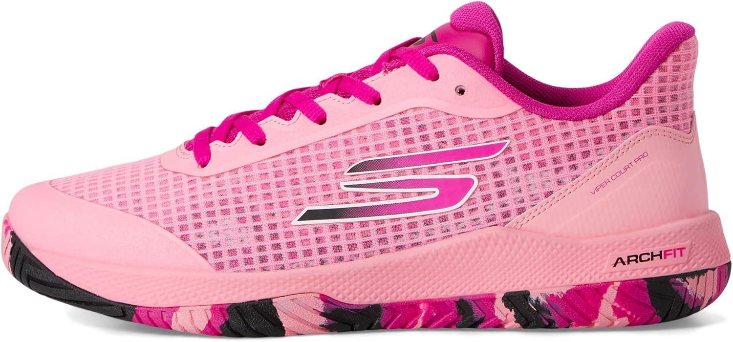 imageSkechers Womens Viper Court Pro Pickleball SneakerPink