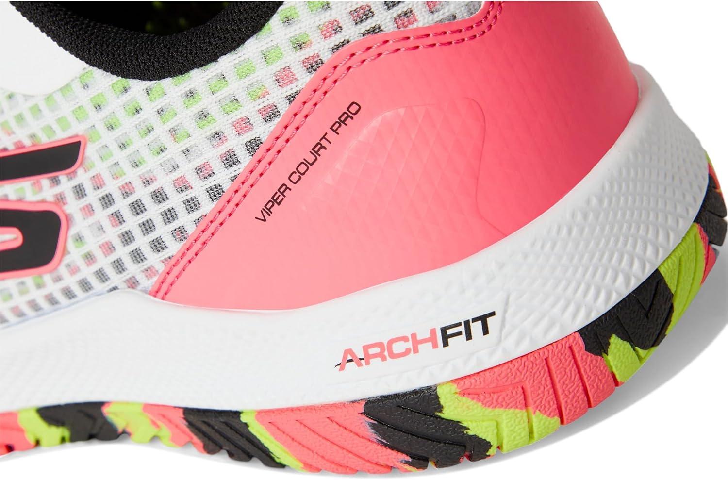imageSkechers Womens Viper Court Pro Pickleball SneakerWhiteMulti