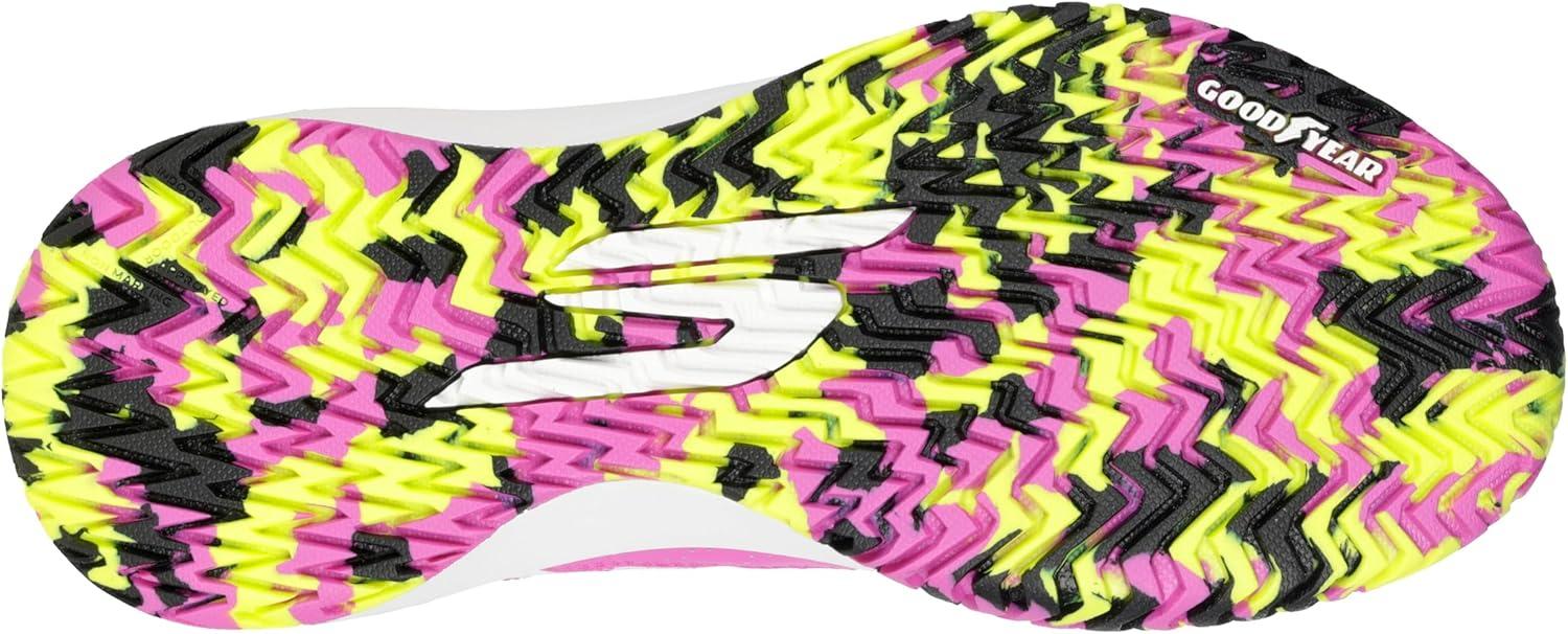 imageSkechers Womens Viper Court Rally Pickleball SneakerHot PinkBlack