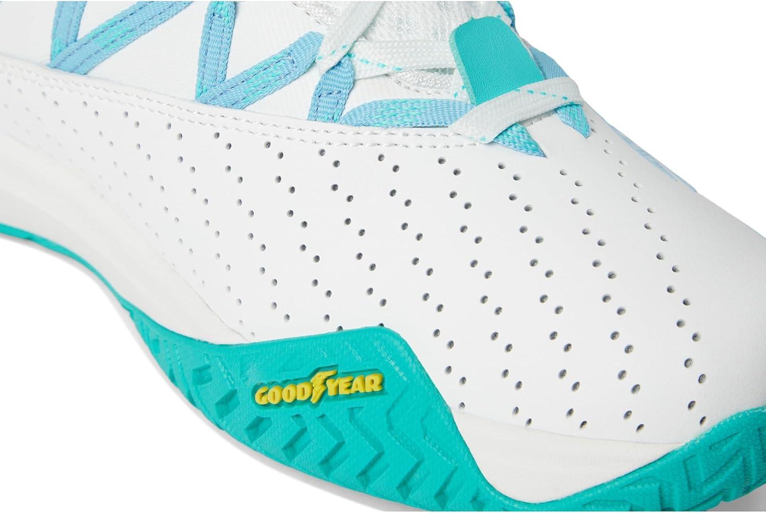 imageSkechers Womens Viper Court Rally Pickleball SneakerWhiteLight Blue