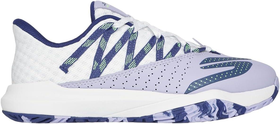 imageSkechers Womens Viper Court Rally Pickleball SneakerWhitePurple