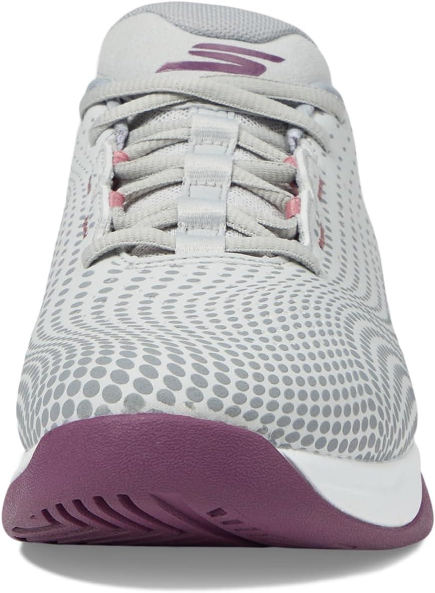 imageSkechers Womens Viper Court Reload Hands Free SlipIns SneakerGrayPurple