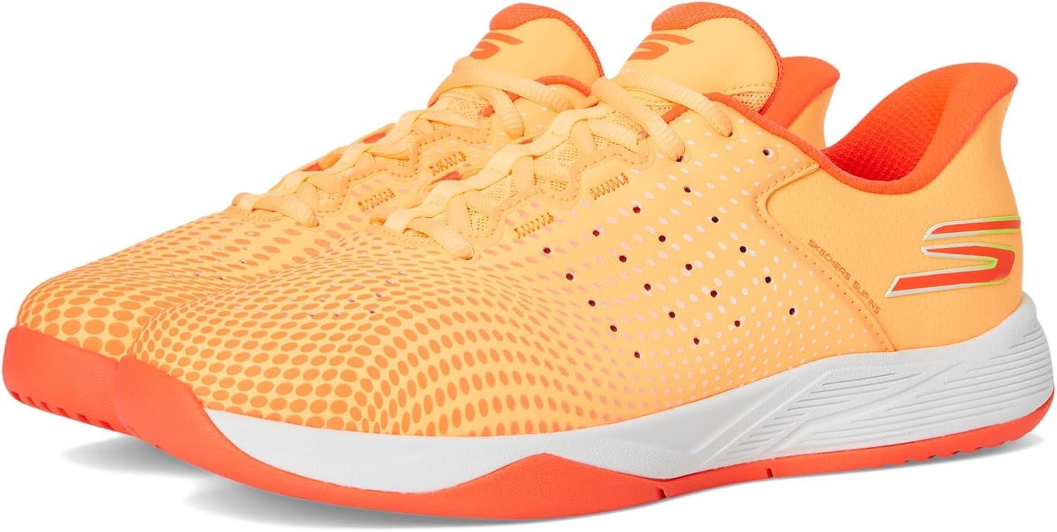 imageSkechers Womens Viper Court Reload Hands Free SlipIns SneakerPeach