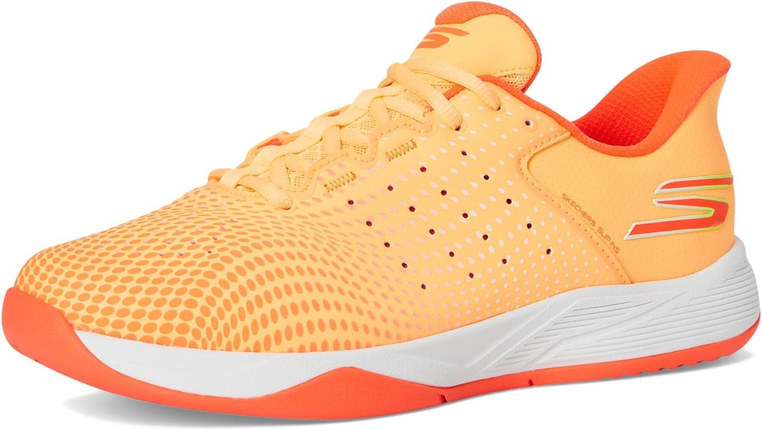 imageSkechers Womens Viper Court Reload Hands Free SlipIns SneakerPeach
