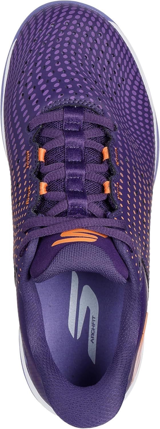 imageSkechers Womens Viper Court Reload Hands Free SlipIns SneakerPurpleCoral