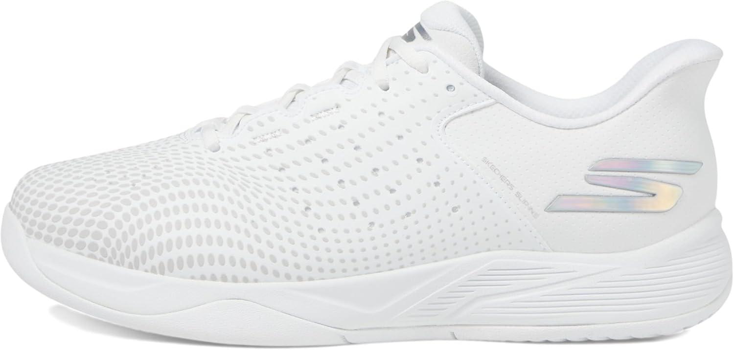 imageSkechers Womens Viper Court Reload Hands Free SlipIns SneakerWhite