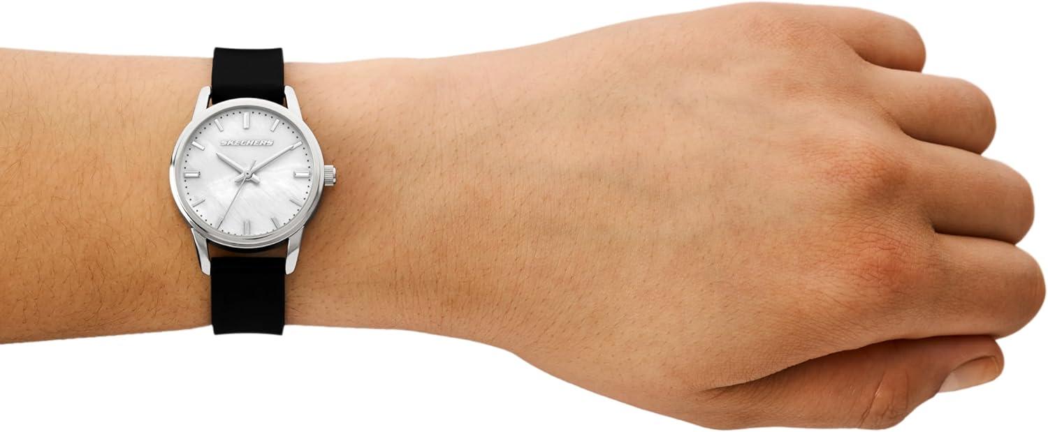 imageSkechers Womens Watch and Interchangeable Band Gift SetBlackPurpleWhite