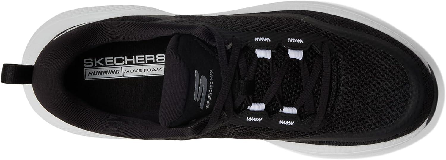 imageSkechers Womens Womens Go Run Supersonic Max SneakerBlackWhite