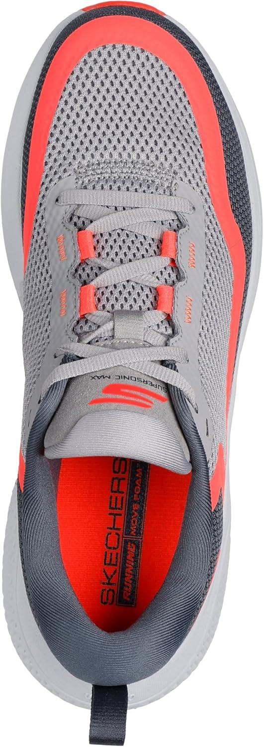 imageSkechers Womens Womens Go Run Supersonic Max SneakerCharcoalCoral