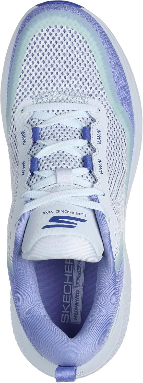 imageSkechers Womens Womens Go Run Supersonic Max SneakerLavenderAqua