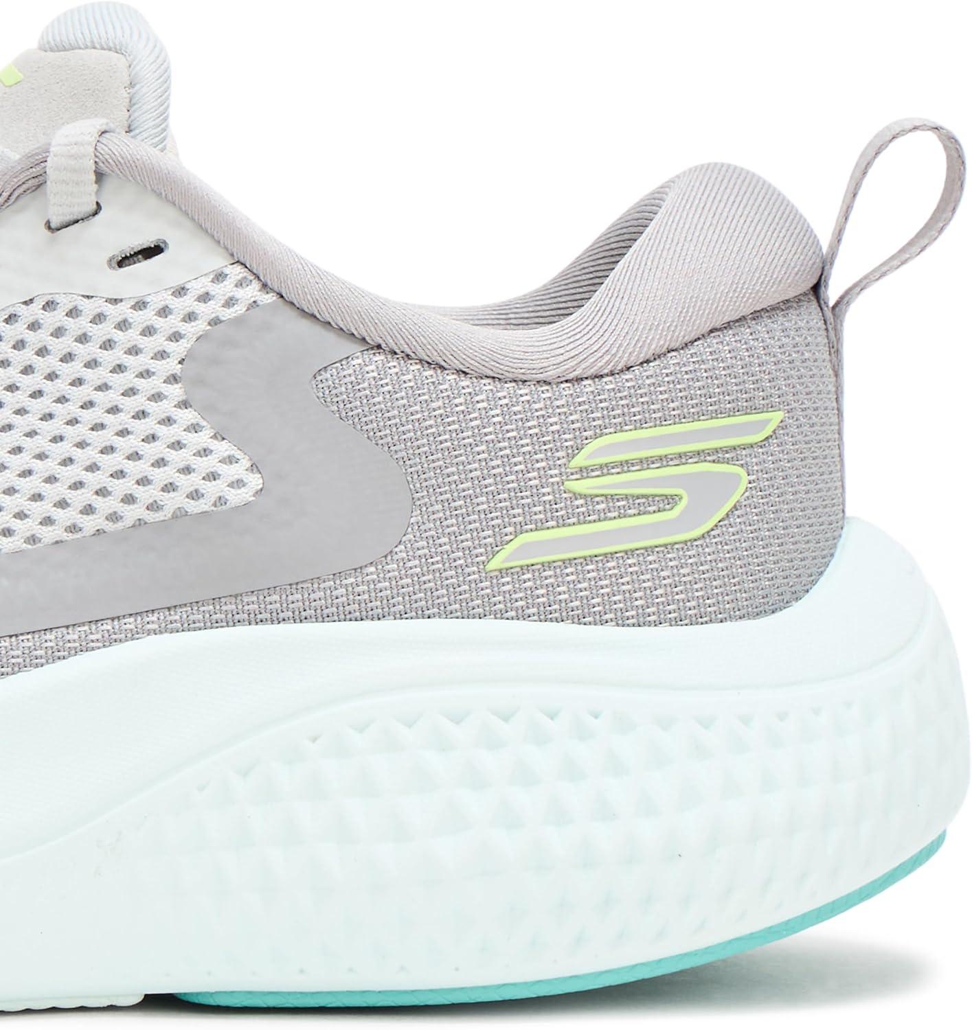 imageSkechers Womens Womens Go Run Supersonic Max SneakerLight GrayTurquoise