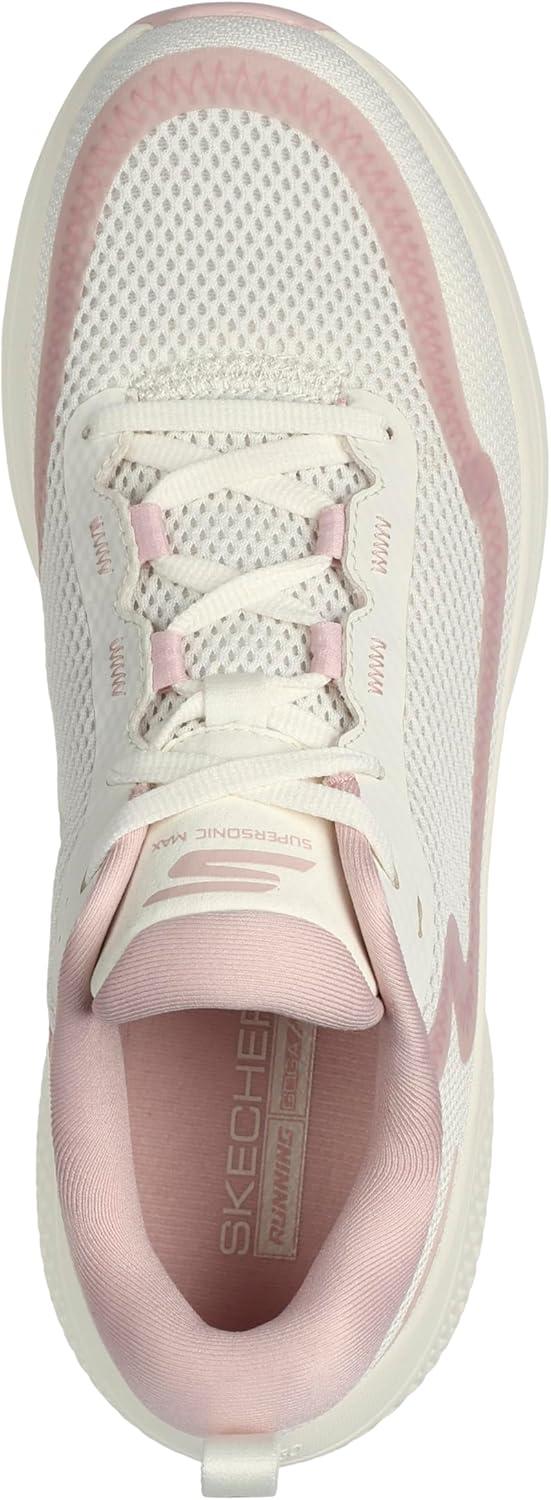 imageSkechers Womens Womens Go Run Supersonic Max SneakerNaturalPink
