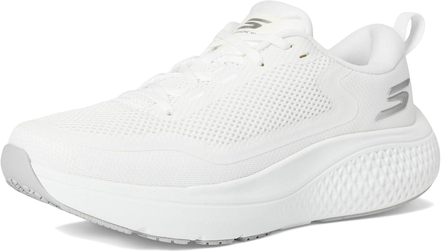 imageSkechers Womens Womens Go Run Supersonic Max SneakerWhiteSilver