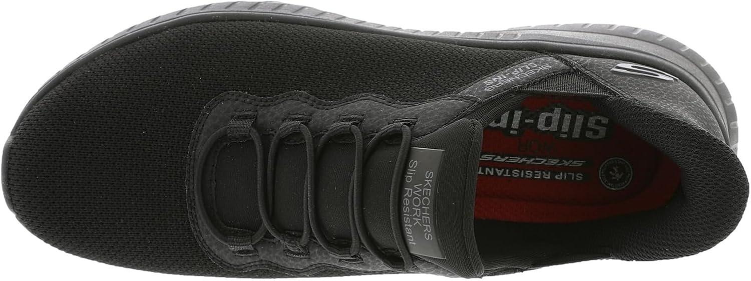imageSkechers Womens Womens Work Hands Free Slip Ins Squad Chaos Sr JasulBlack