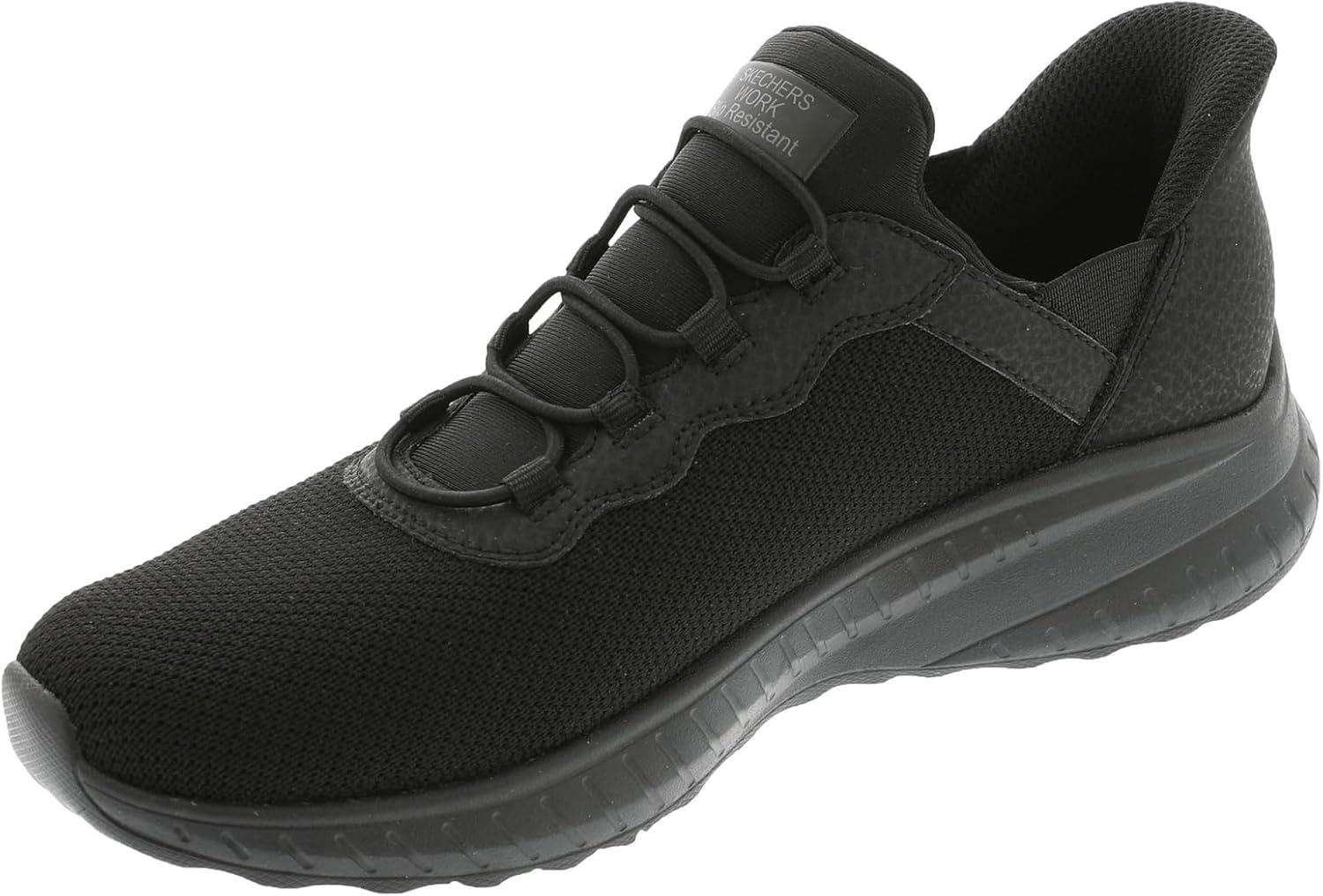 imageSkechers Womens Womens Work Hands Free Slip Ins Squad Chaos Sr JasulBlack