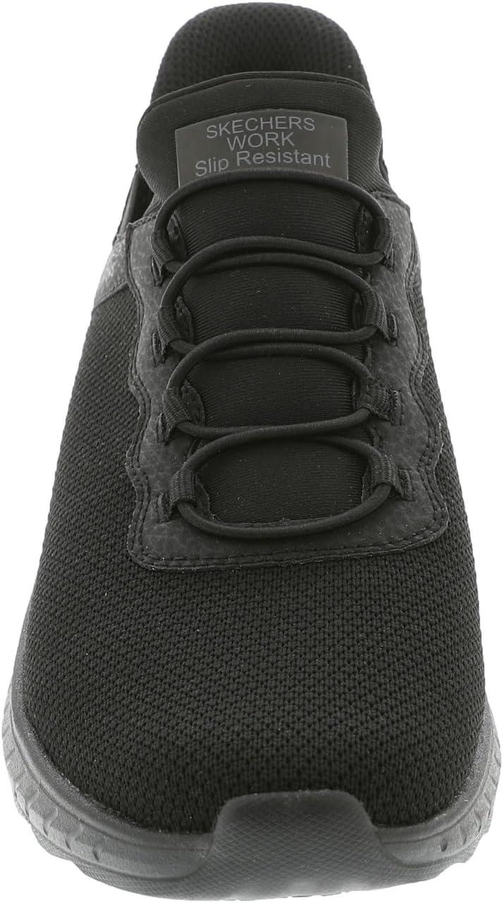 imageSkechers Womens Womens Work Hands Free Slip Ins Squad Chaos Sr JasulBlack