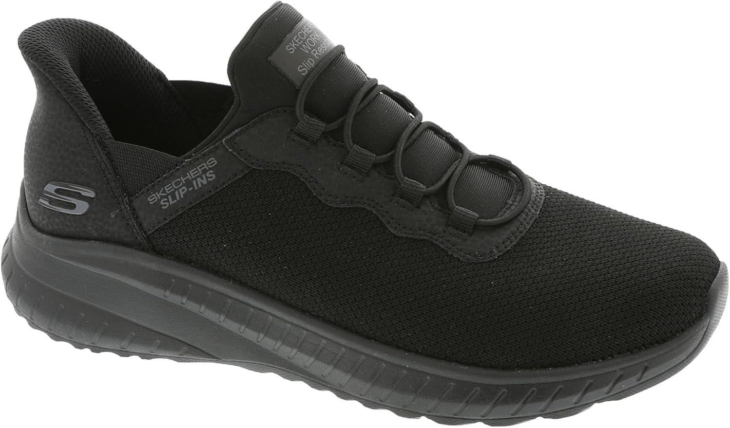 imageSkechers Womens Womens Work Hands Free Slip Ins Squad Chaos Sr JasulBlack