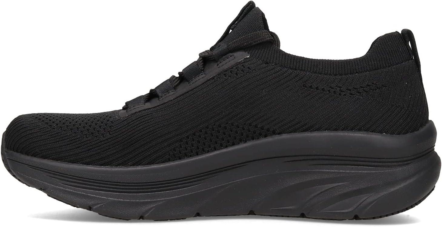 imageSkechers Womens Work Relaxed Fit Dlux Walker Sr Ozema Slipon SneakersBlack
