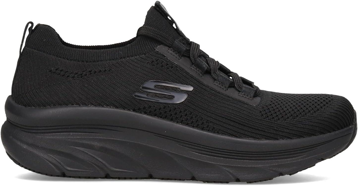 imageSkechers Womens Work Relaxed Fit Dlux Walker Sr Ozema Slipon SneakersBlack