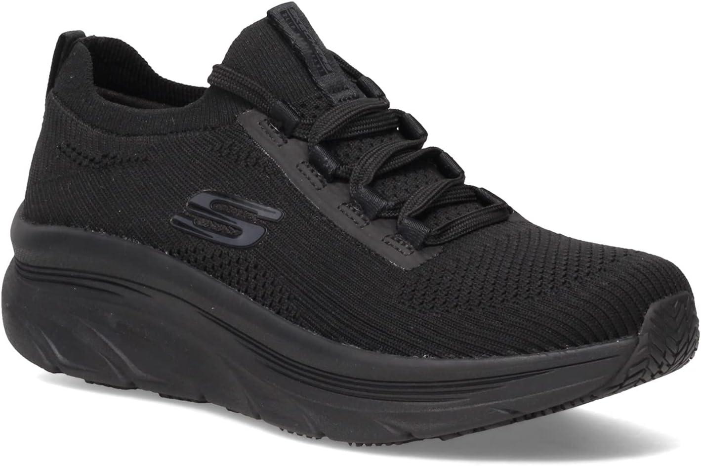 imageSkechers Womens Work Relaxed Fit Dlux Walker Sr Ozema Slipon SneakersBlack