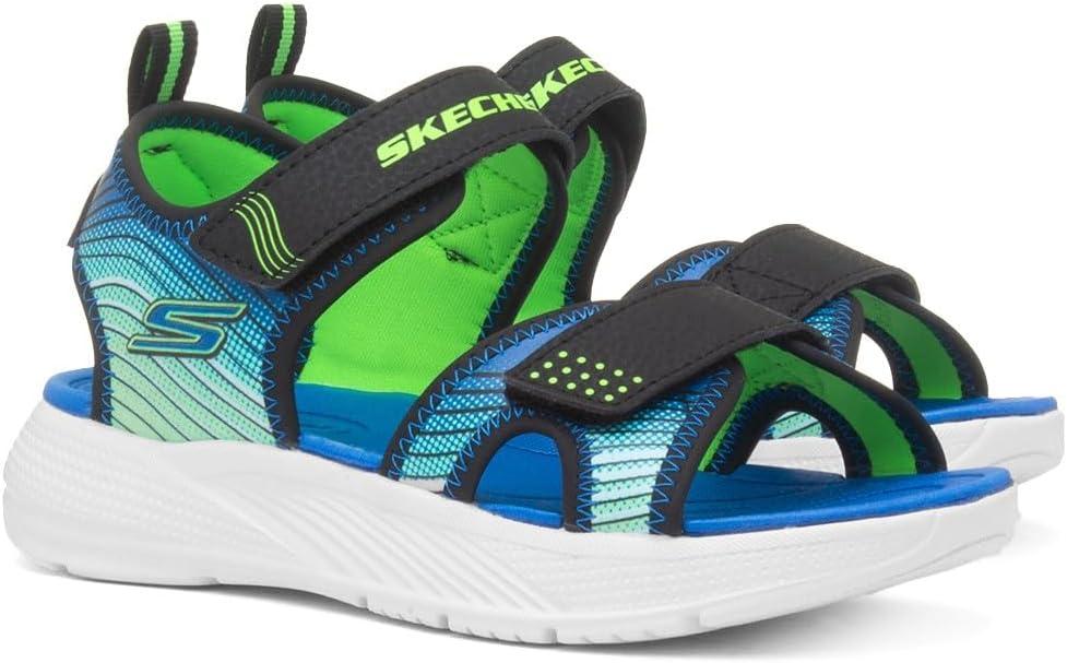 imageSkechers boys MicrospecsplashBlackLime