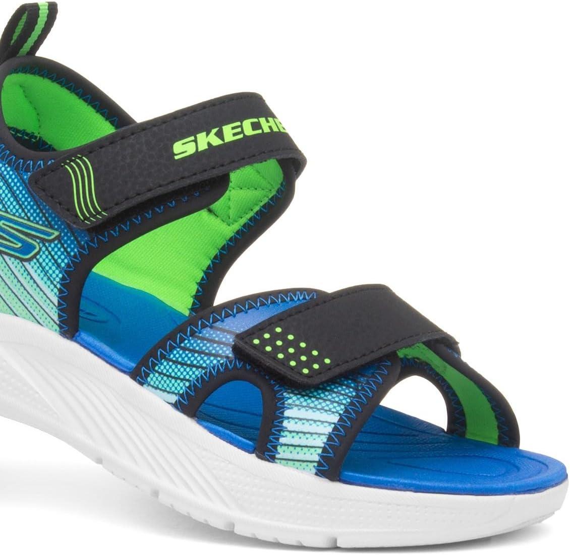 imageSkechers boys MicrospecsplashBlackLime