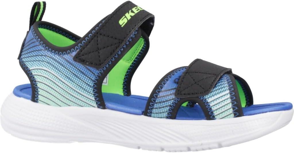 imageSkechers boys MicrospecsplashBlackWhite