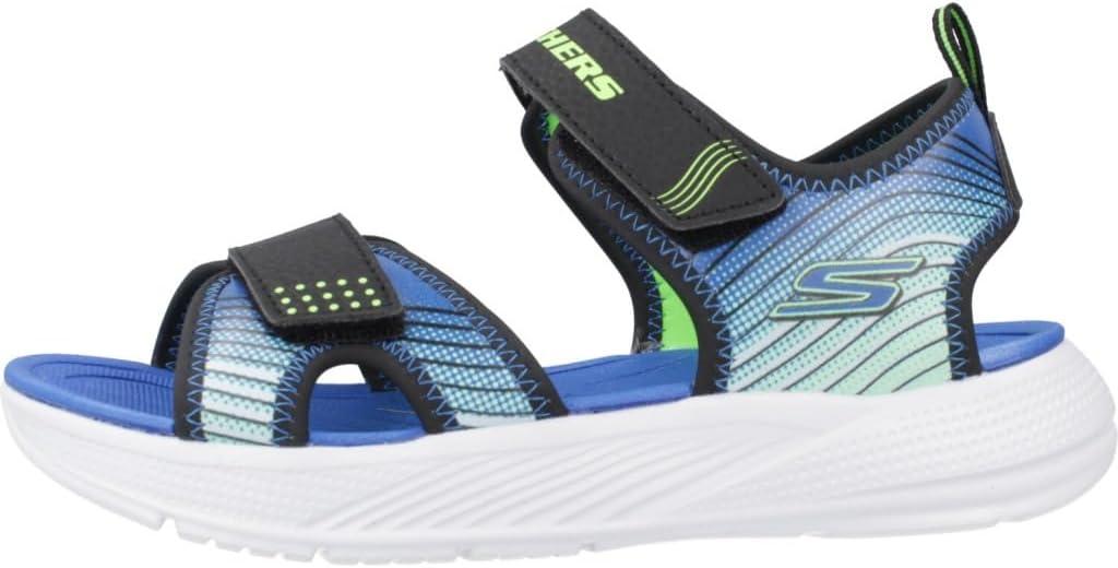 imageSkechers boys MicrospecsplashBlackWhite