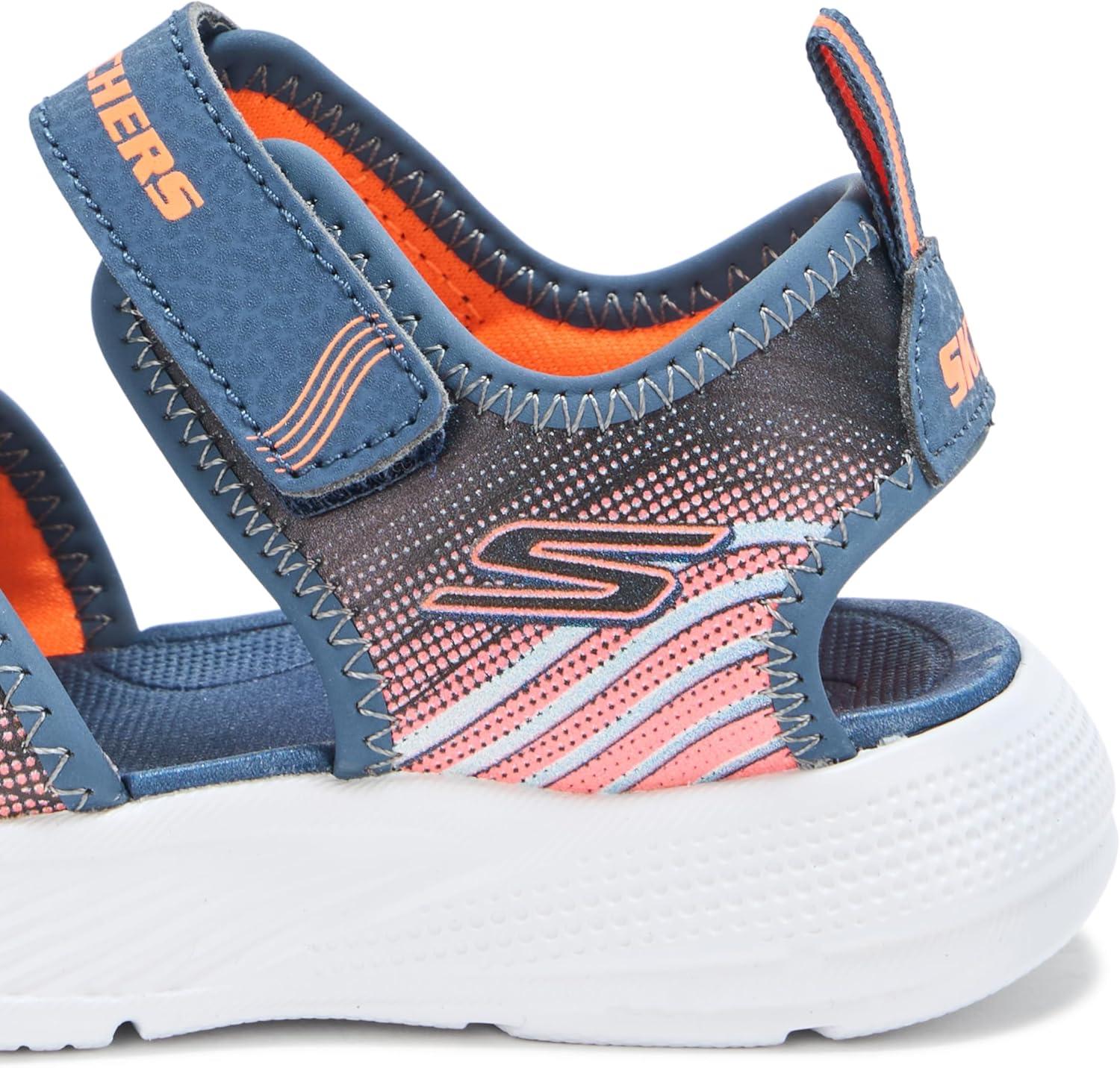 imageSkechers boys MicrospecsplashNavyOrange