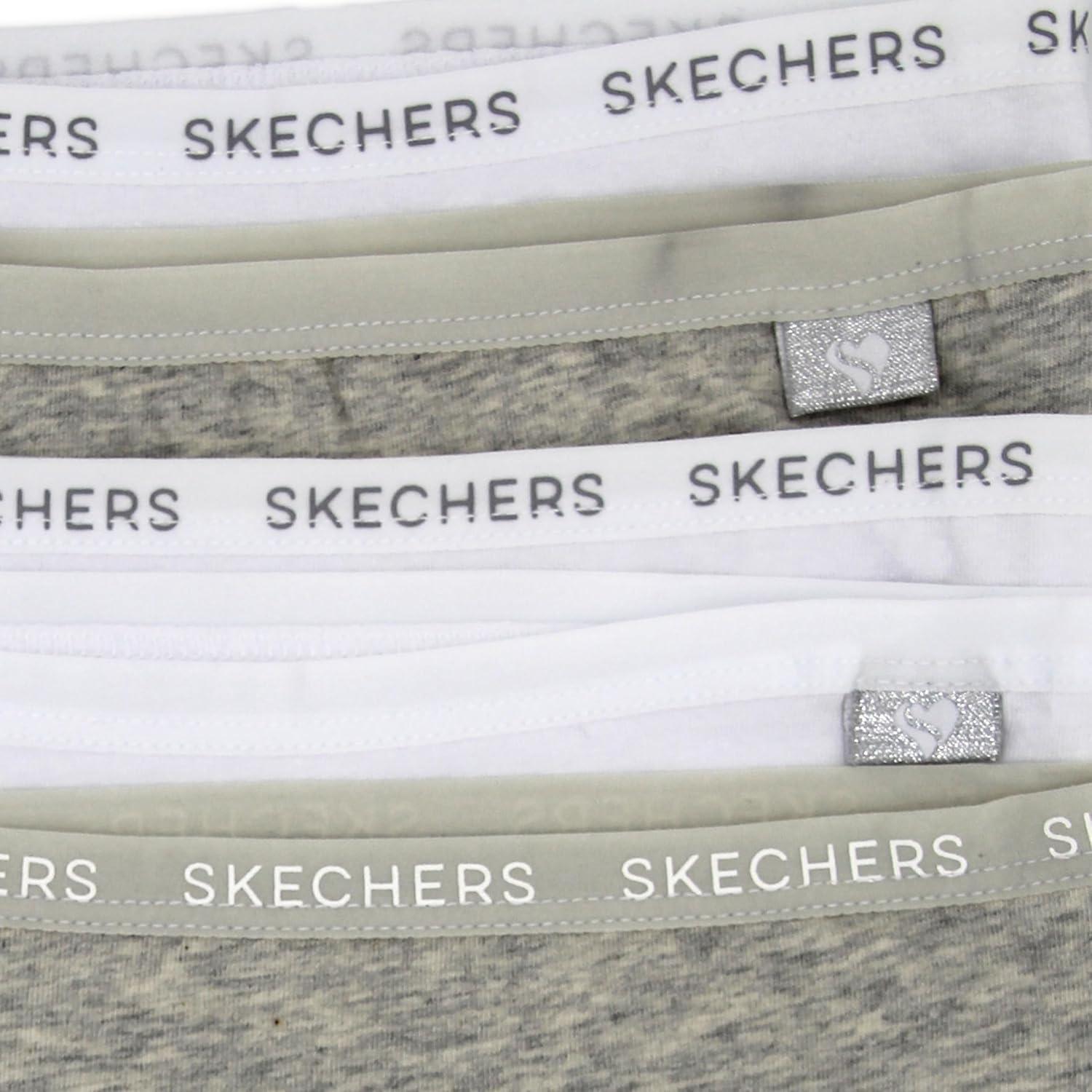 imageSkechers girls Amazon Exclusive Combed Cotton Blend Panties With Unique Prints and Pack Sizes Sizes 23t 4 6 8 and 1010pack Solid Core