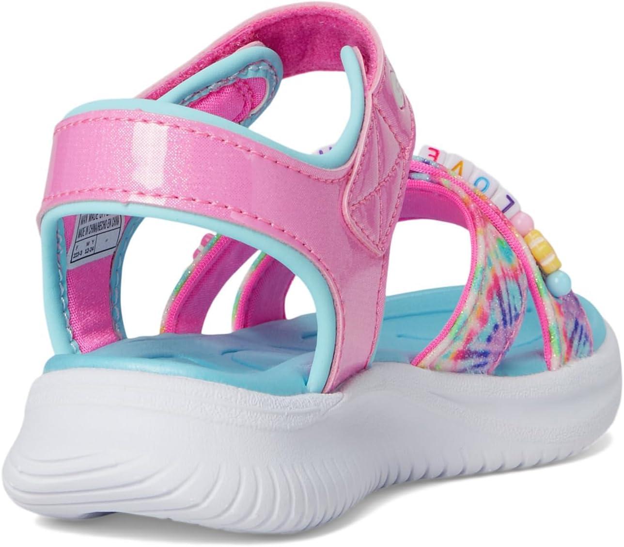 imageSkechers girls Jumpsters Sandaltie Dye BffsPinkMulti