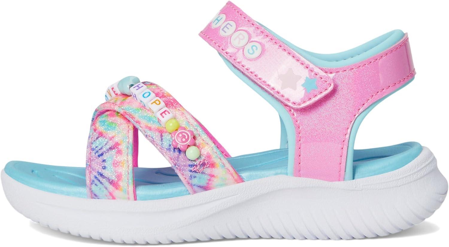 imageSkechers girls Jumpsters Sandaltie Dye BffsPinkMulti