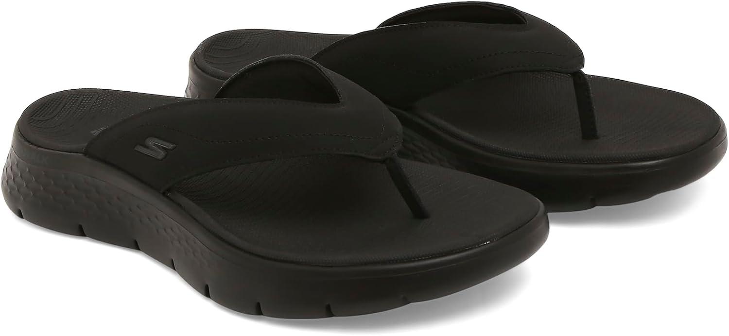 imageSkechers mens Go Walk Flex Sandal VallejoSandalBlackBlack