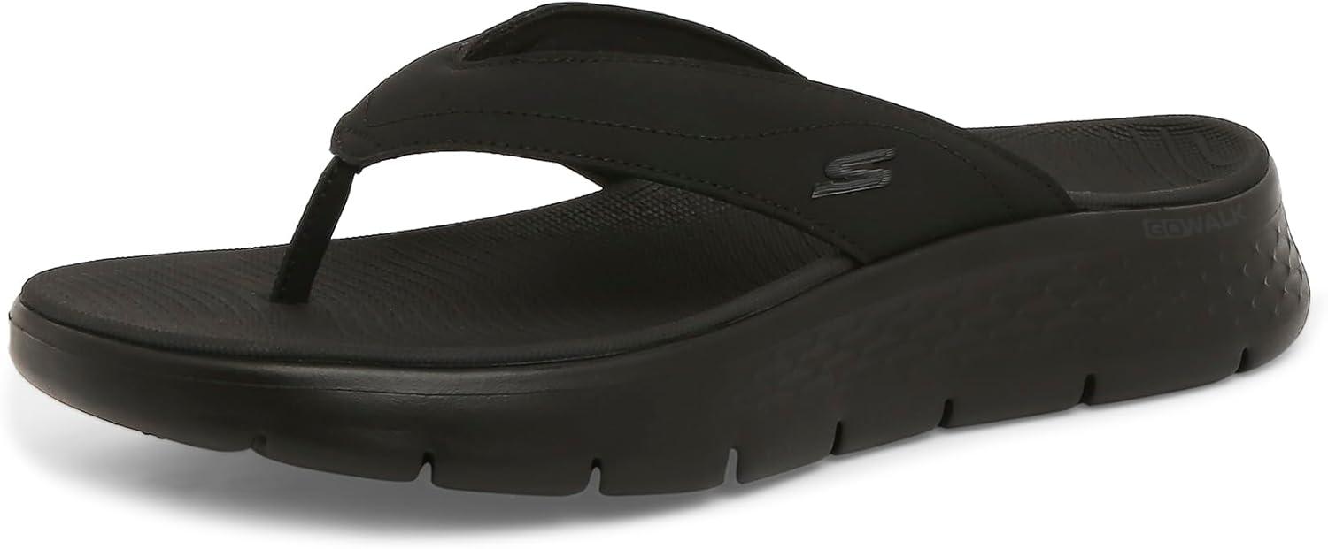 imageSkechers mens Go Walk Flex Sandal VallejoSandalBlackBlack