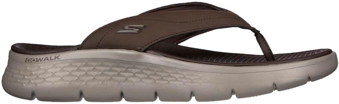 imageSkechers mens Go Walk Flex Sandal VallejoSandalChocolate
