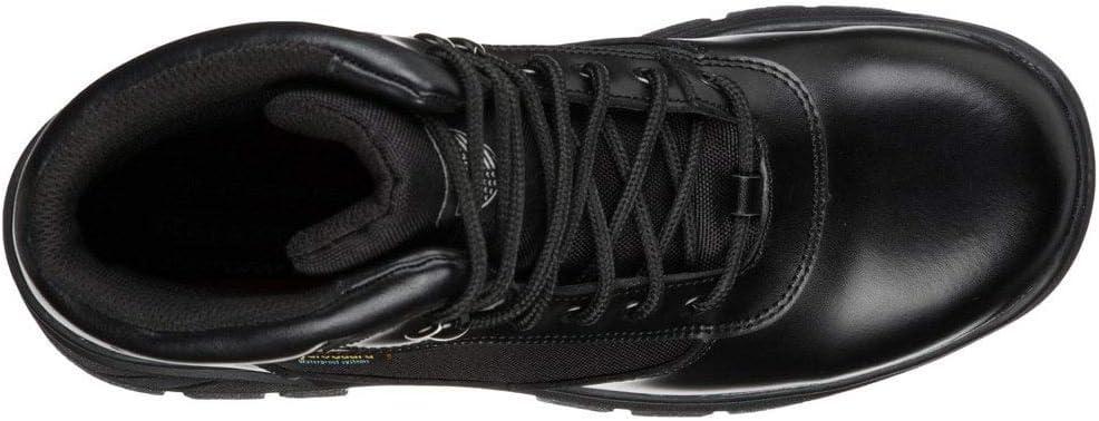 imageSkechers mens New Wascana BenenMilitary and Tactical BootBlack Leather W Textile