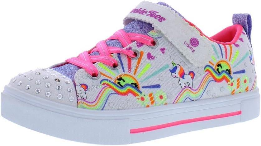 imageSkechersWhiteMulticolored
