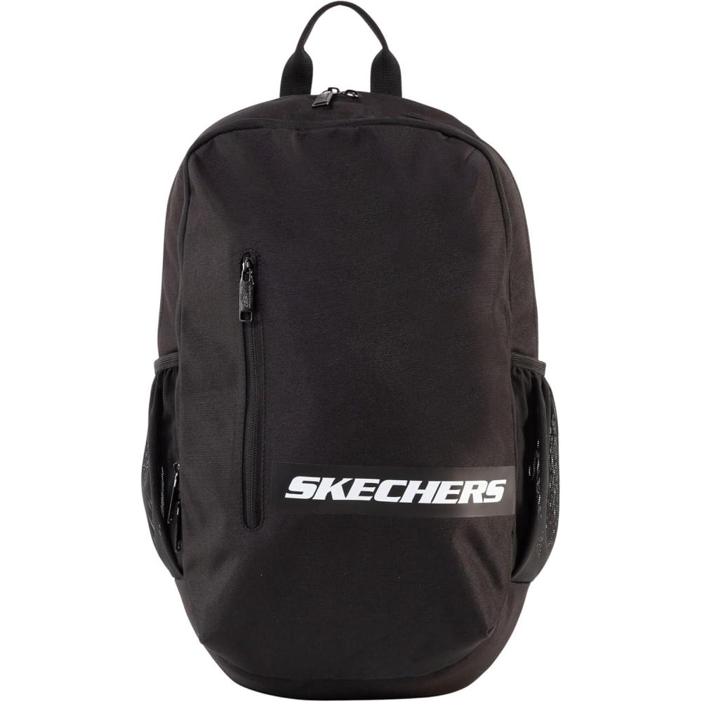 imageSkechers 365 Athletic Travel Backpack for Women ampamp Men College Backpack Multipurpose Back Pack Black ampamp WhiteBlack White