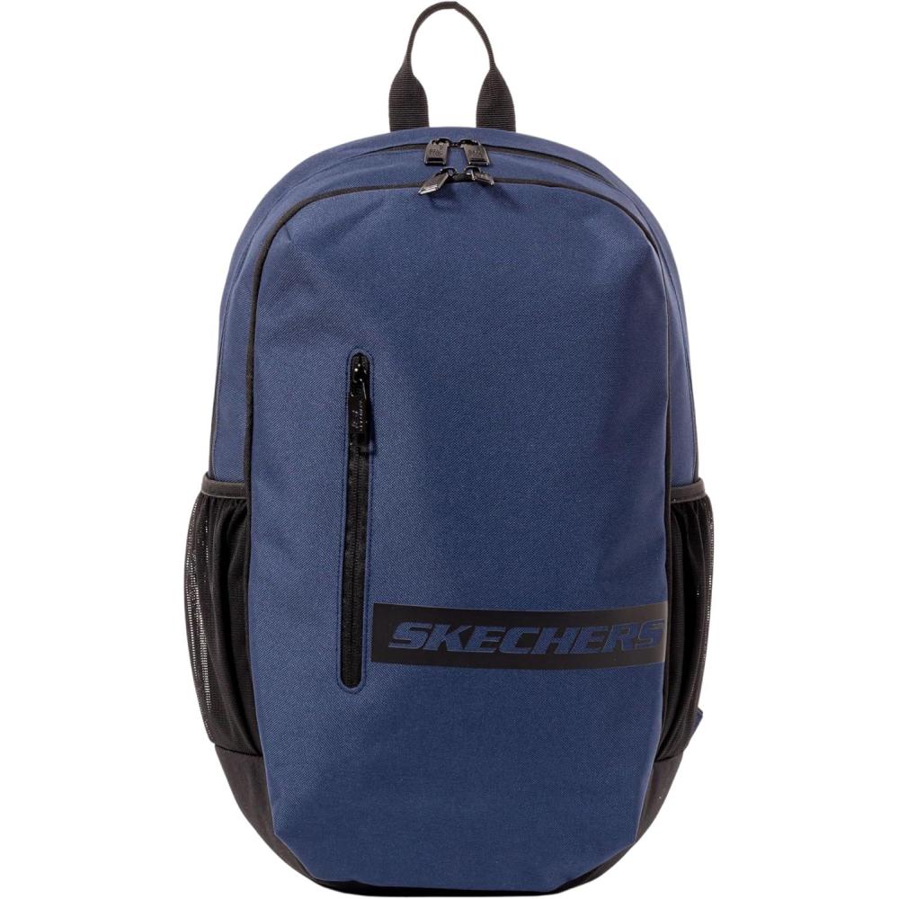 imageSkechers 365 Athletic Travel Backpack for Women ampamp Men  College Backpack Multipurpose Back Pack Black ampamp WhiteNavy