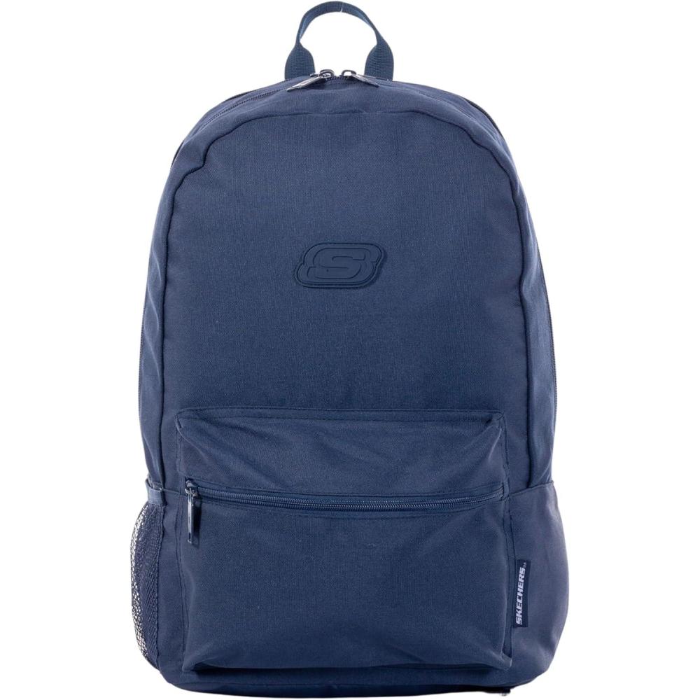 imageSkechers 365 Essential Travel Backpack for Women ampamp Men College Backpack Laptop Bag Multipurpose Back Pack ampamp Book Bag Black ampamp WhiteNavy