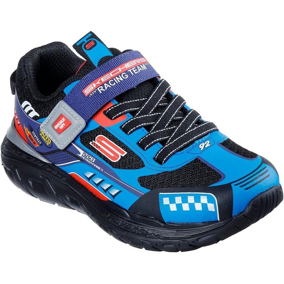 imageSkechers Boys CreatureLightsBlueRed