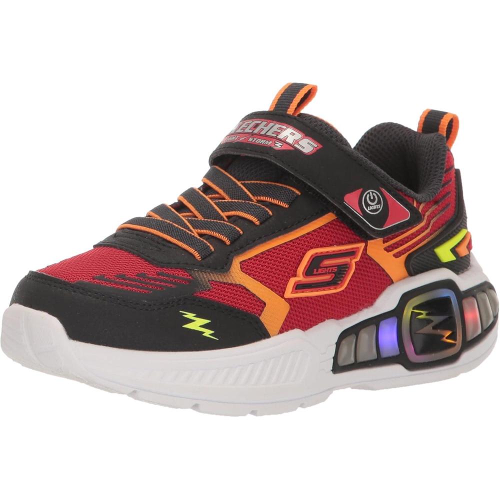 imageSkechers Boys Light Storm 3BlackRed