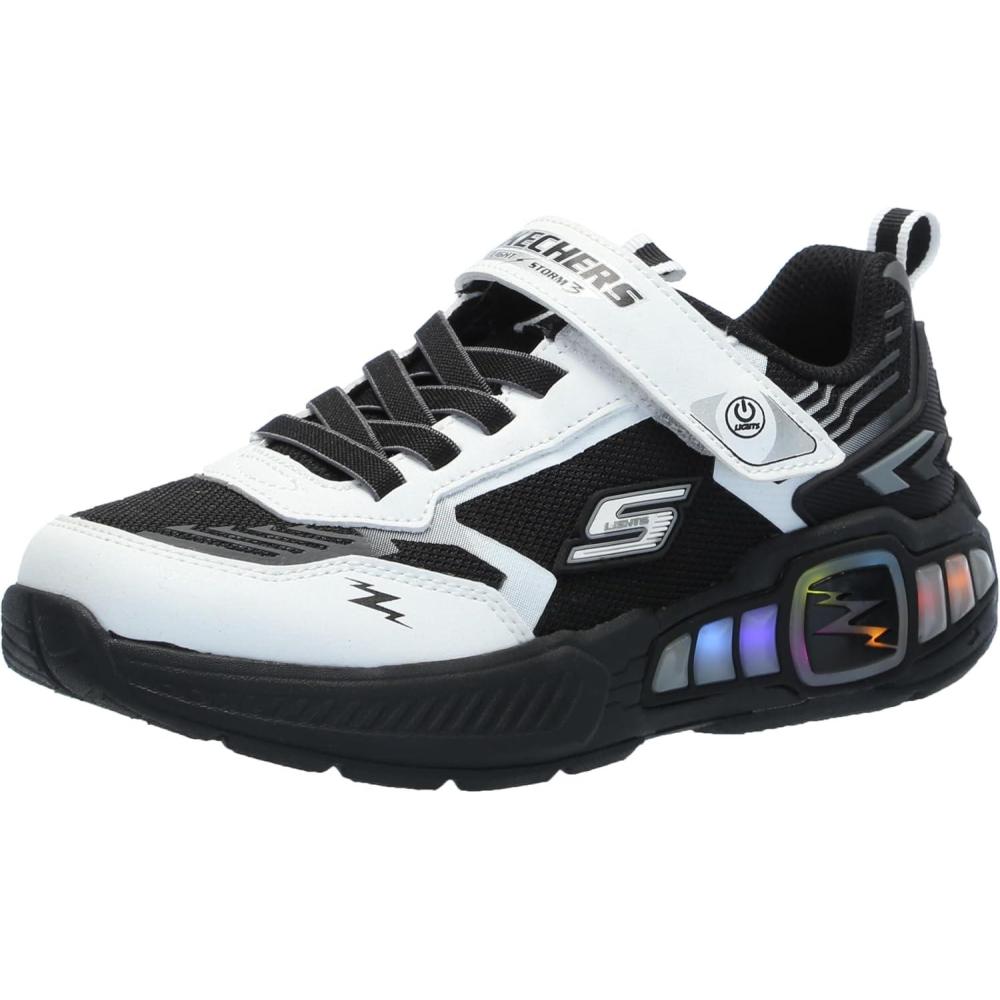 imageSkechers Boys Light Storm 3WhiteBlack