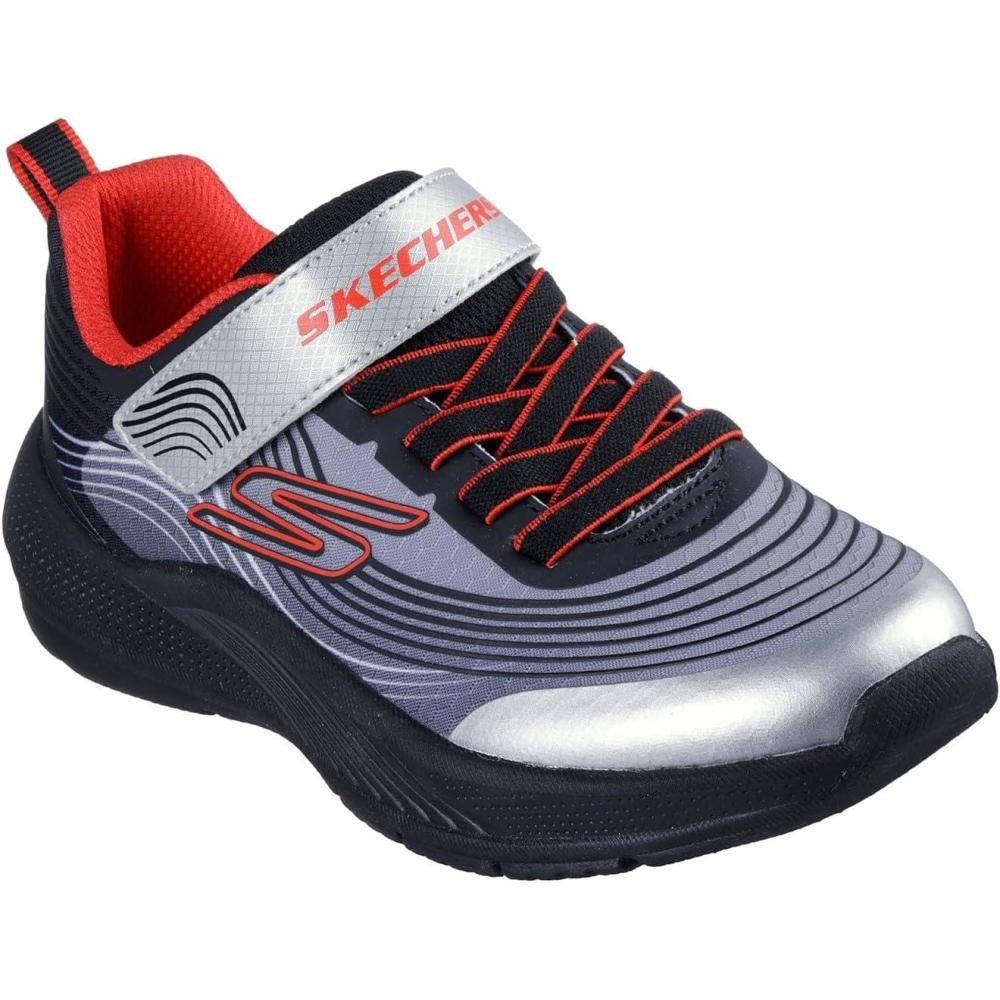 imageSkechers Boys Microspec AdvanceBlackSilver
