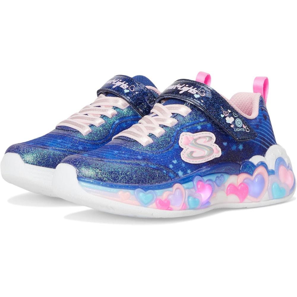 imageSkechers Girls Eternal Heart LightsNavyMulti