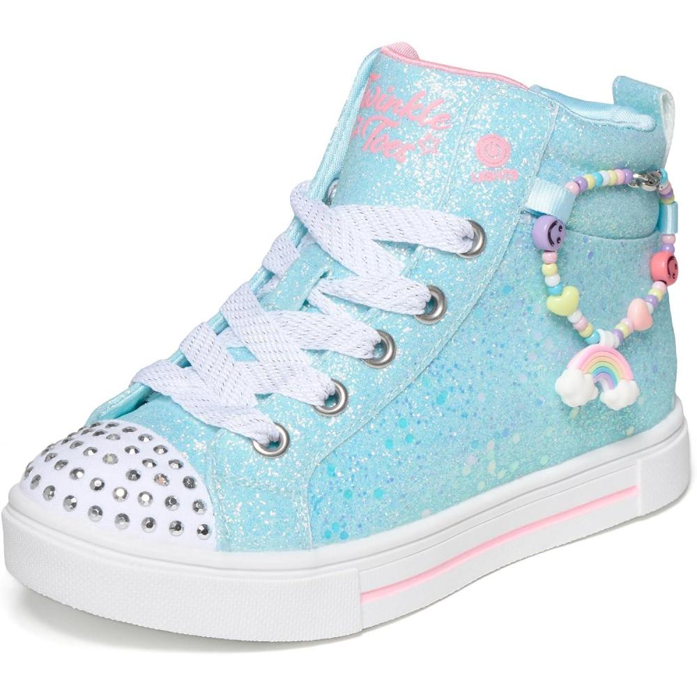 imageSkechers Girls Twinkle Sparks Charm BestieLightBlue