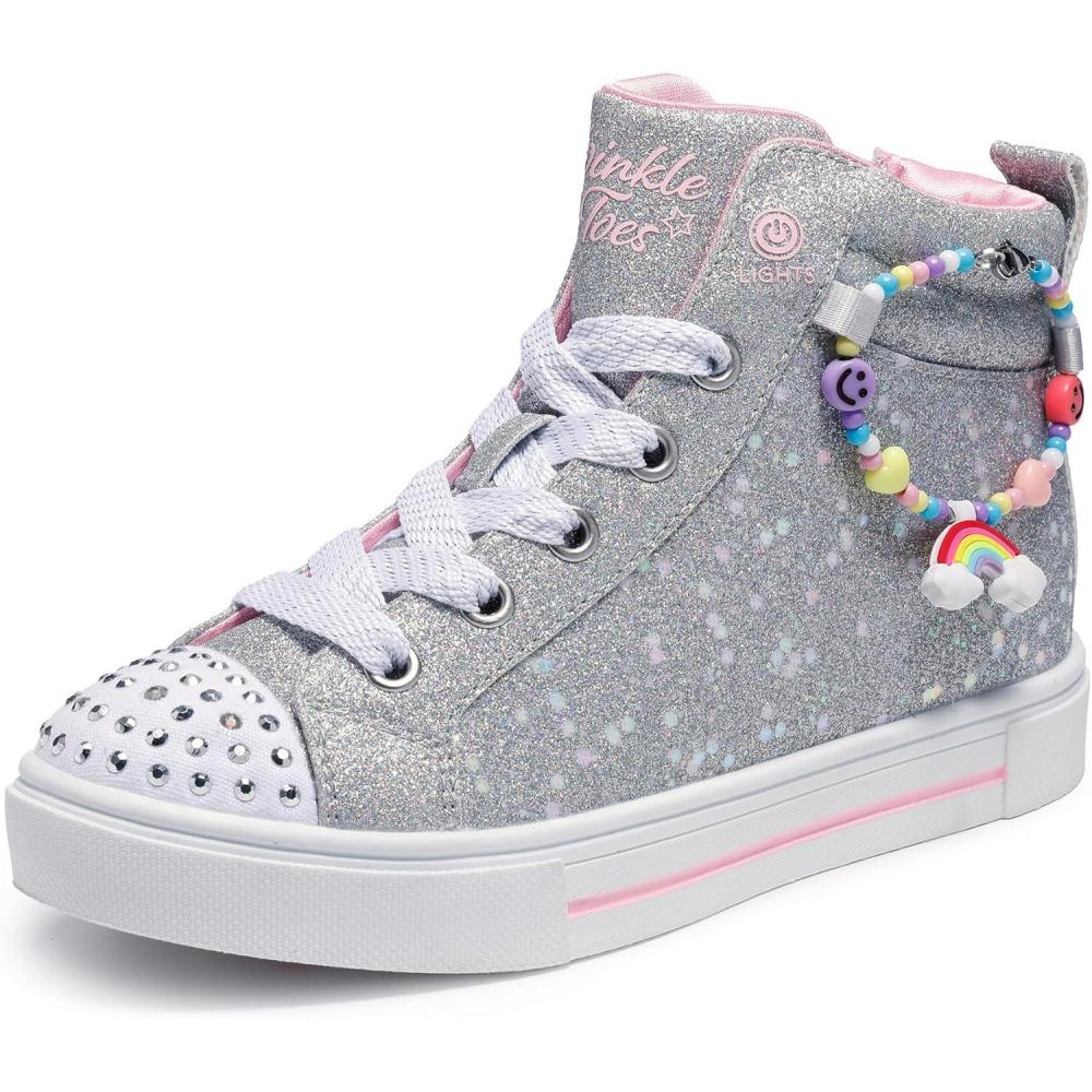 imageSkechers Girls Twinkle Sparks Charm BestieSilver