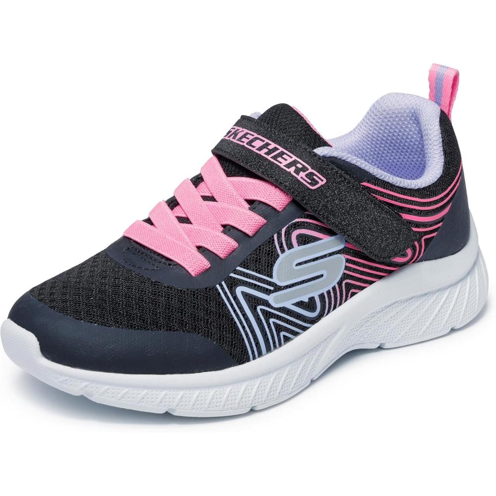 imageSkechers Kids Microspec PlusSwirl Sweet SneakersBlackMulti