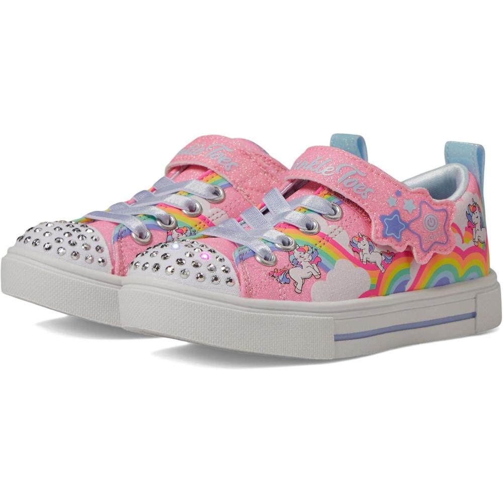 imageSkechers Kids Twinkle SparksJumpin Clouds SneakerPinkMulti